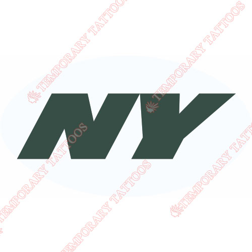 New York Jets Customize Temporary Tattoos Stickers NO.644